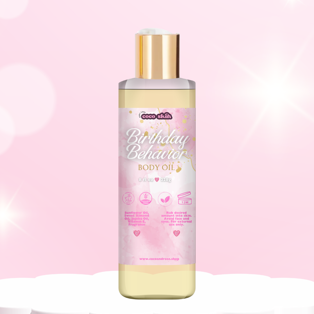 Birthday Behavior Body Oil