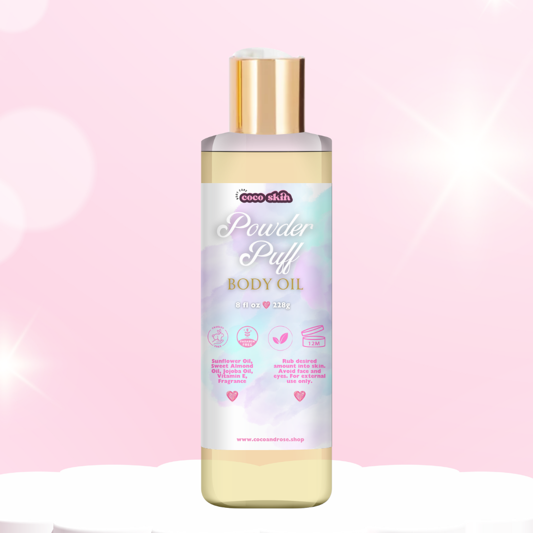 Powder Puff Body Oil